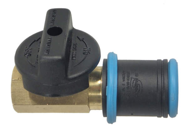3/8" Ball Valve Quick Connect Natural Gas Connector Kit - Image 5