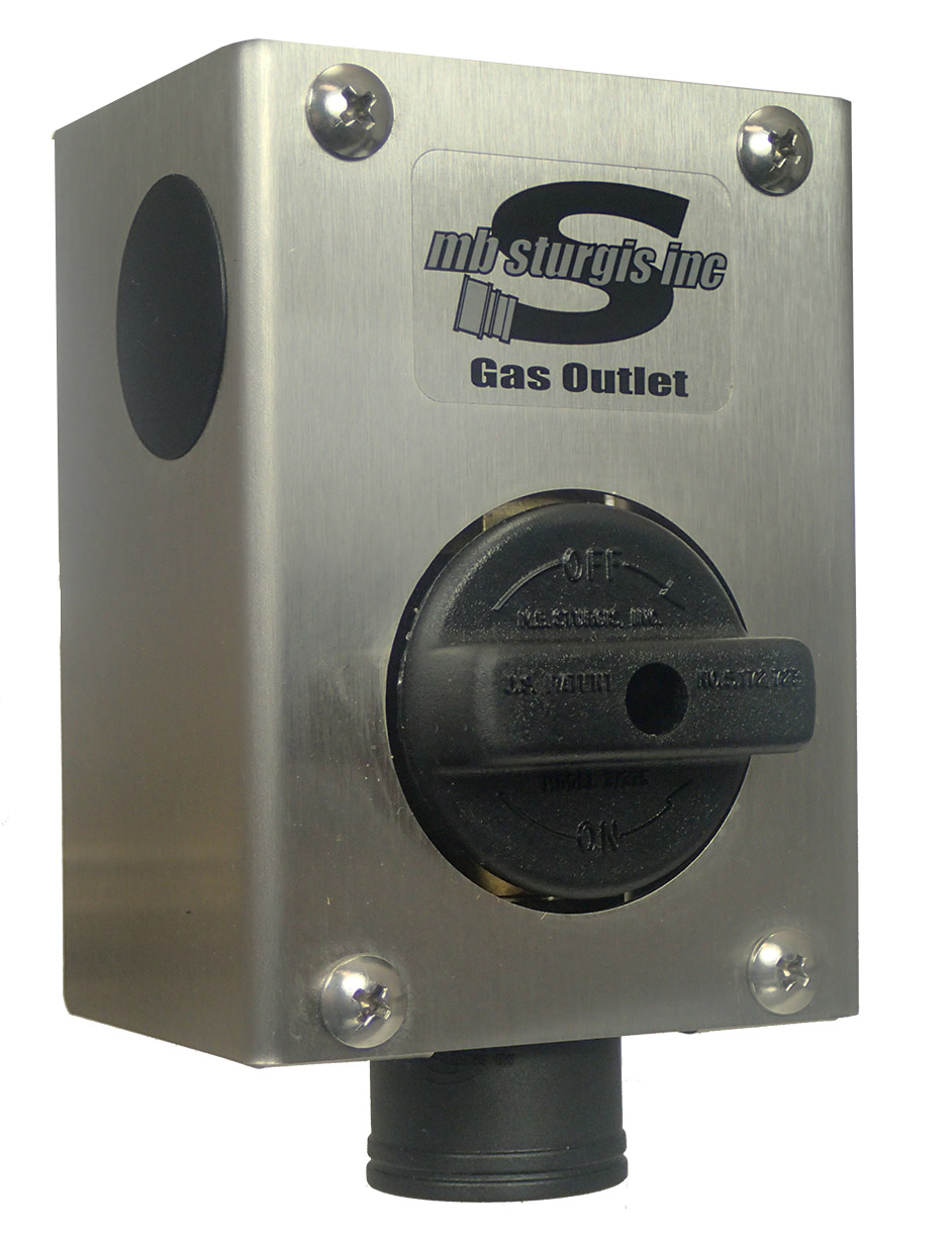Stainless Steel Gas Outlet Box | Calóre Equipment