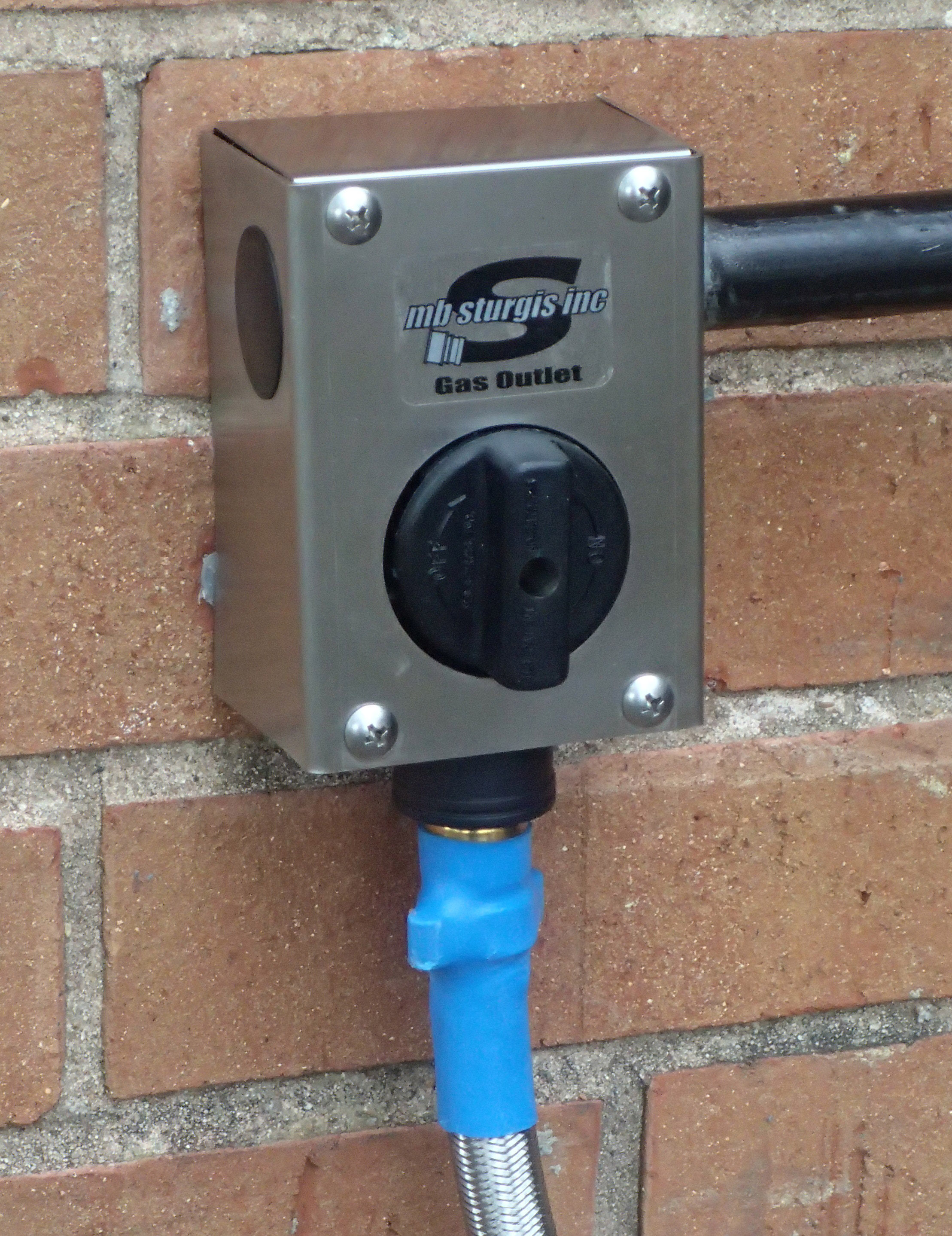 Stainless Steel Gas Outlet Box Calóre Equipment