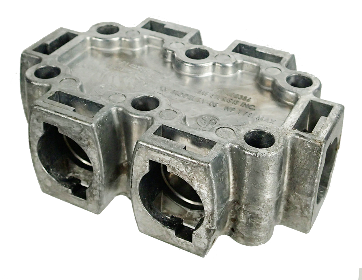 6-Port Bayonet Manifold Block